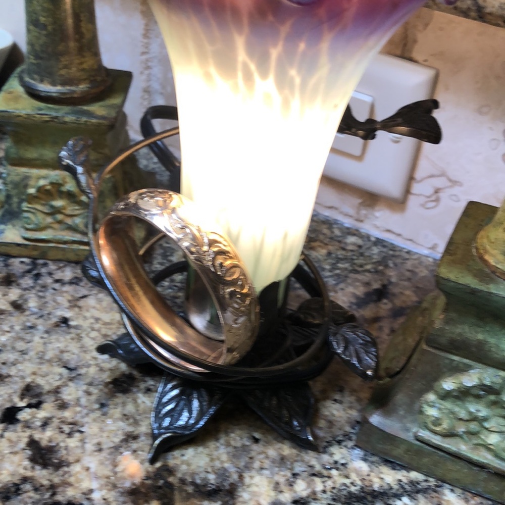 Gold filled bangle bracelet - Picture 2 of 10